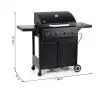 Grill gazowy Landmann Rookie 4.1 Cook 13712