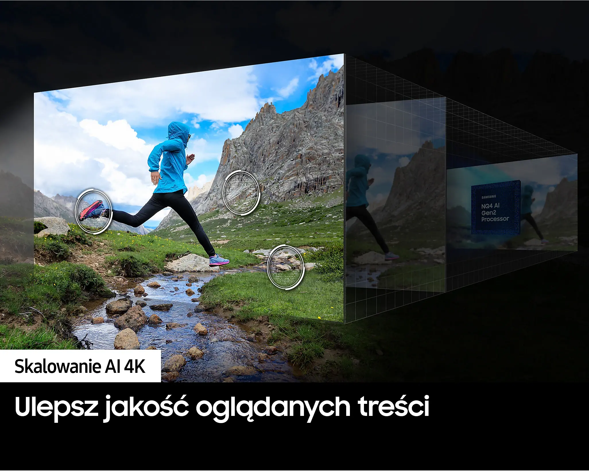 Telewizor Samsung QE55Q80DAT 55" QLED 4K 120Hz Tizen Dolby Atmos HDMI 2.1 DVB-T2