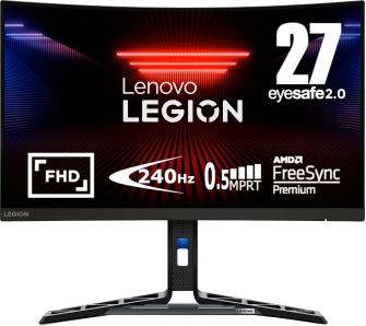 Monitor Lenovo Legion R27fc-30 (67B6GAC1EU) 27" Full HD VA 240Hz 0,5ms MPRT Zakrzywiony Gamingowy
