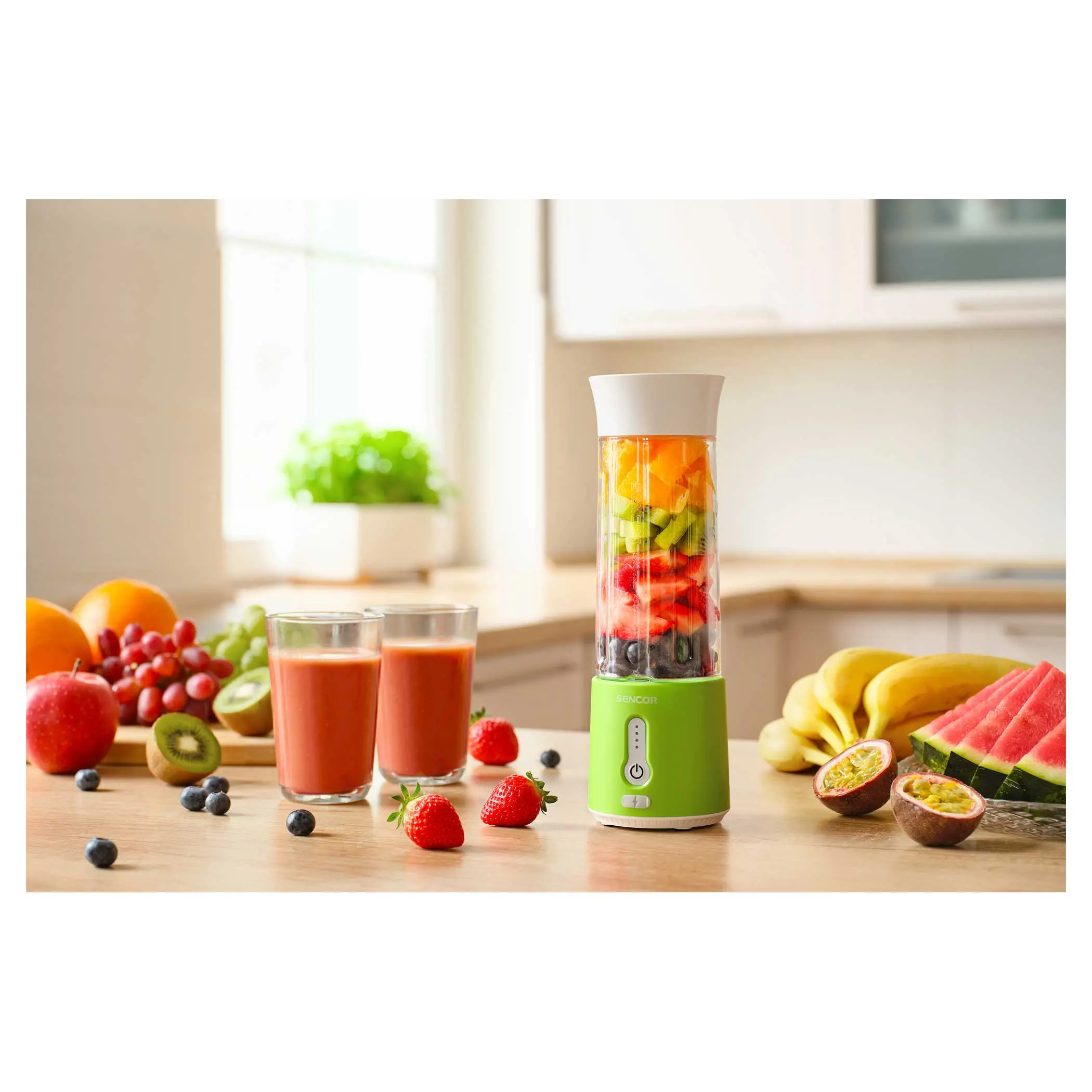 Blender kielichowy Sencor SBL 131GR Bezprzewodowy 0,5l