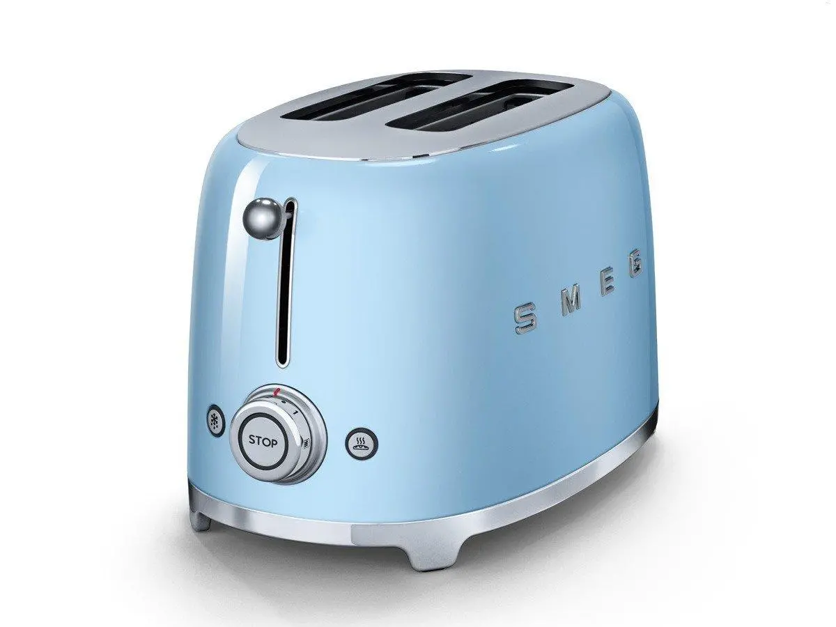 Toster Smeg TSF01PBEU Rozmrażanie 950W