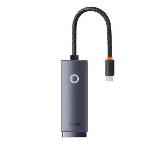 Karta sieciowa Baseus Lite Series USB-C do RJ45 Szary