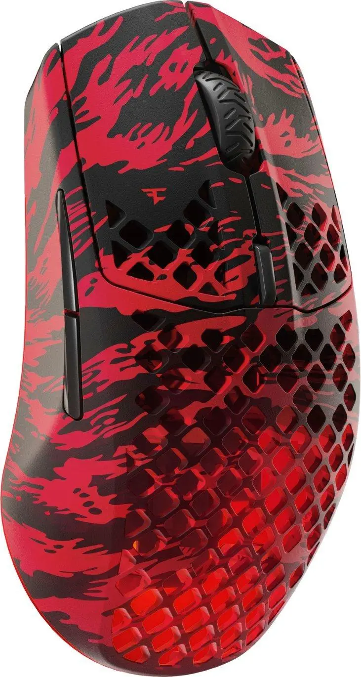 Myszka gamingowa SteelSeries Aerox 3 Wireless FaZe Clan Limited Edition Czarno-czerwony