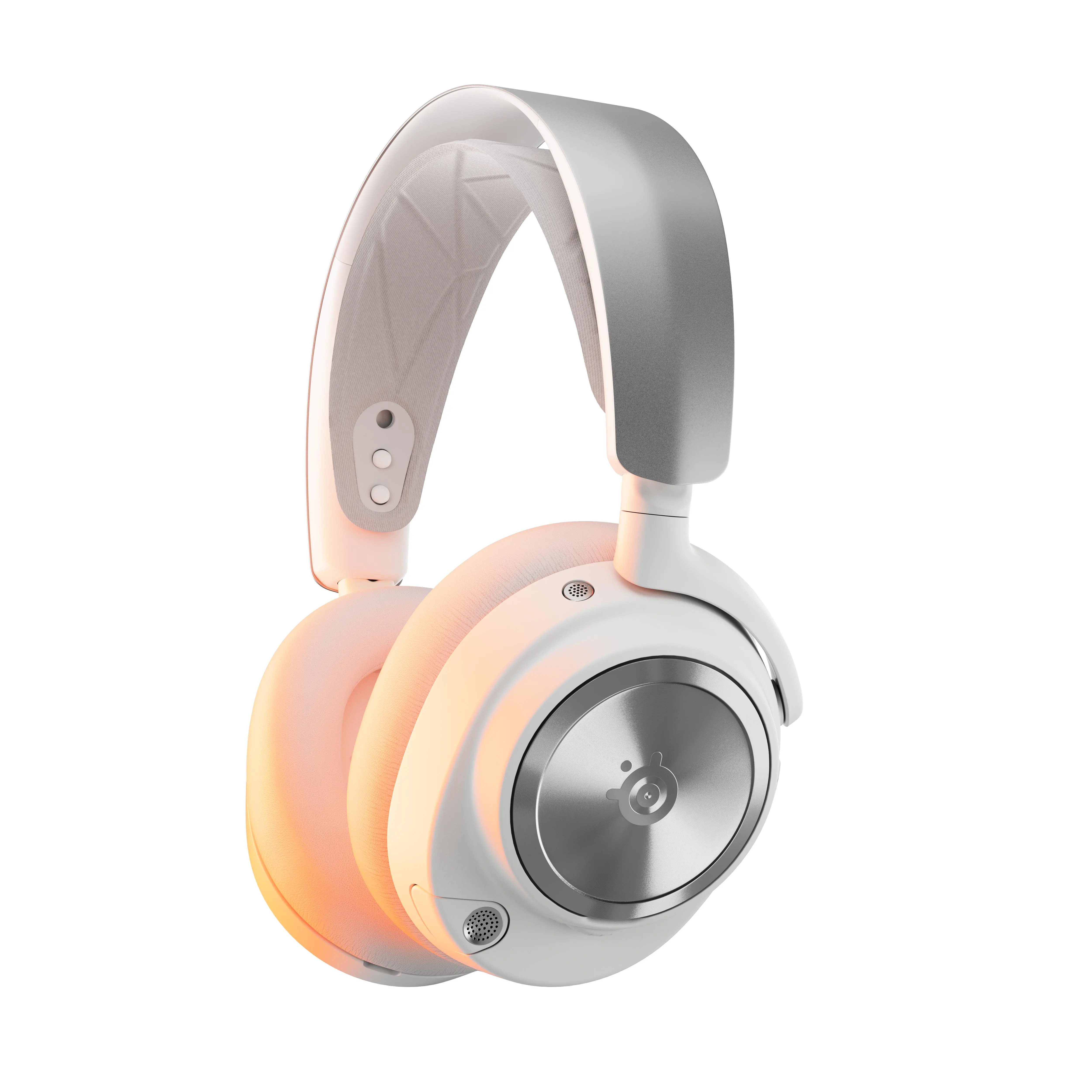 Słuchawki bezprzewodowe z mikrofonem SteelSeries Arctis Nova Pro Wireless Nauszne Biały