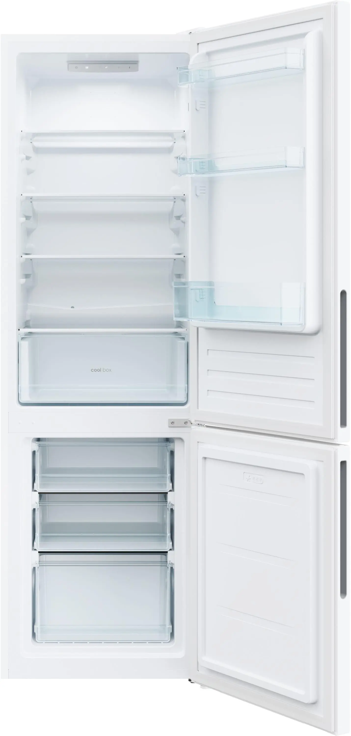 Lodówka Candy City Combi CCT3L517EW 176cm Biały