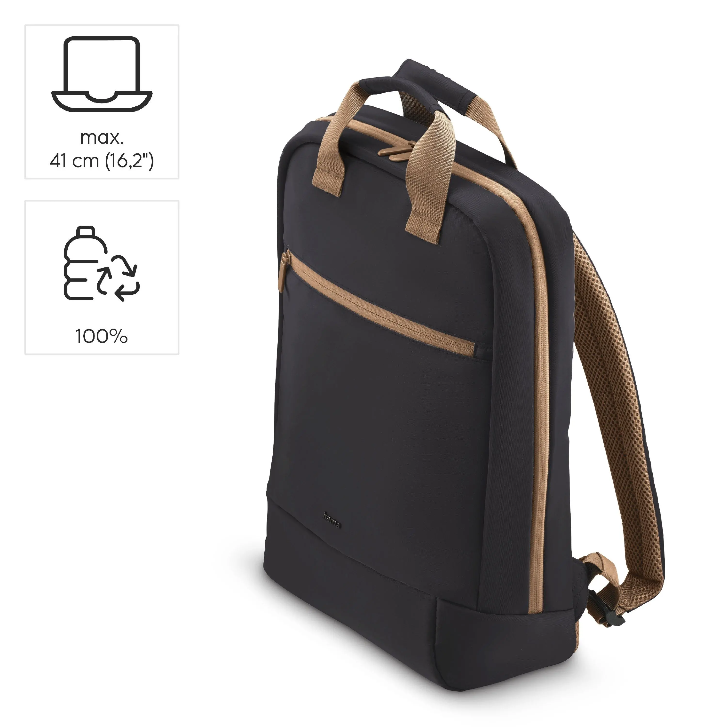 Plecak na laptopa Hama Ultra Lightweight 16,2" Czarny