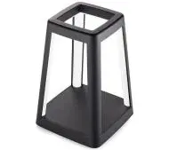 Lexon Lantern LED z ładowarką indukcyjną LH94N Czarny