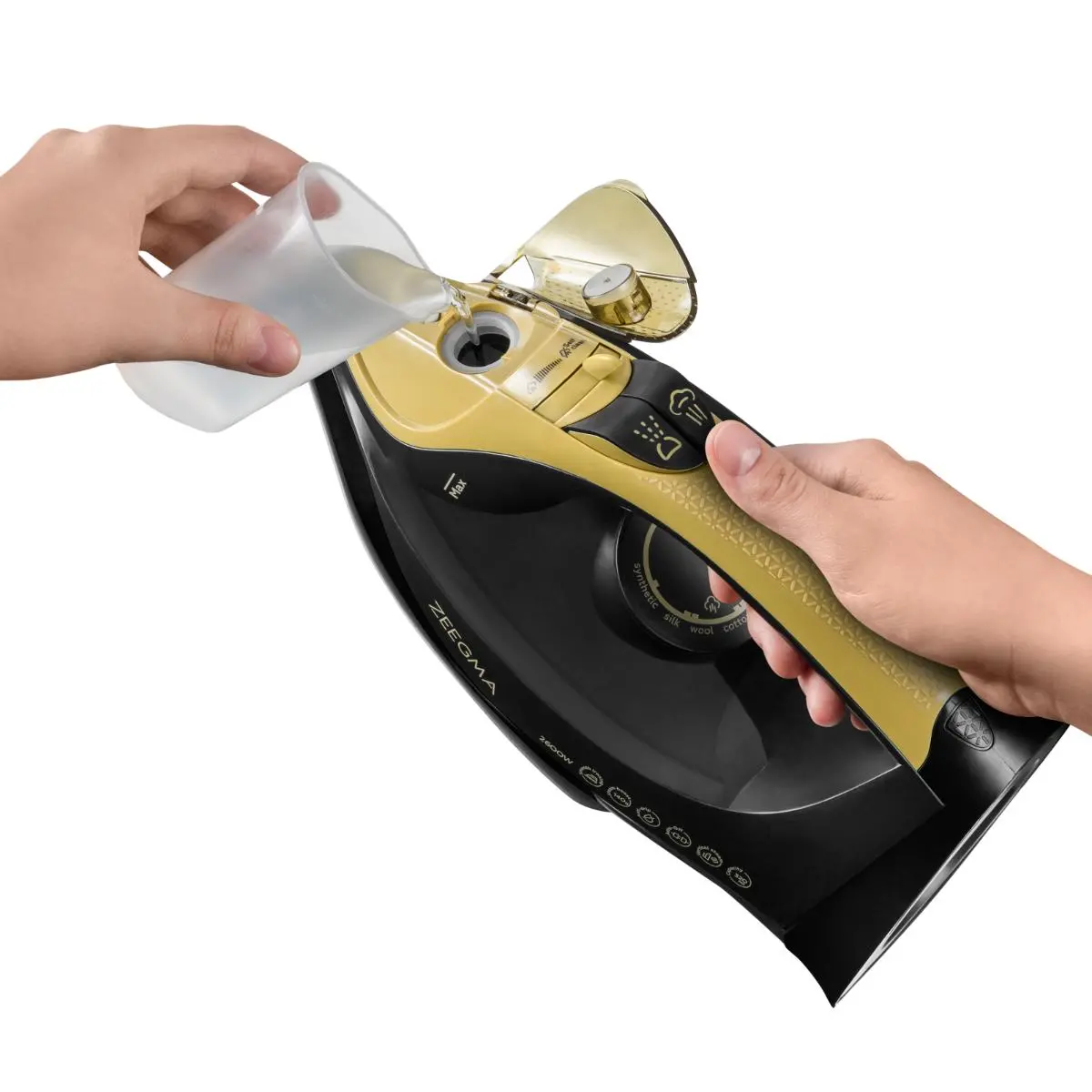 Żelazko  bezprzewodowe Zeegma Ironee Ceramic 140g/min Czarny