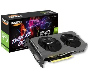 Karta graficzna Inno3D GeForce RTX 3050 Twin X2 OC 8GB GDDR6 128bit DLSS