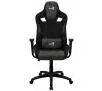 Fotel Aerocool COUNT AeroSuede Gamingowy do 150kg Skóra ECO Tkanina Iron Black