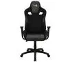 Fotel Aerocool COUNT AeroSuede Gamingowy do 150kg Skóra ECO Tkanina Iron Black