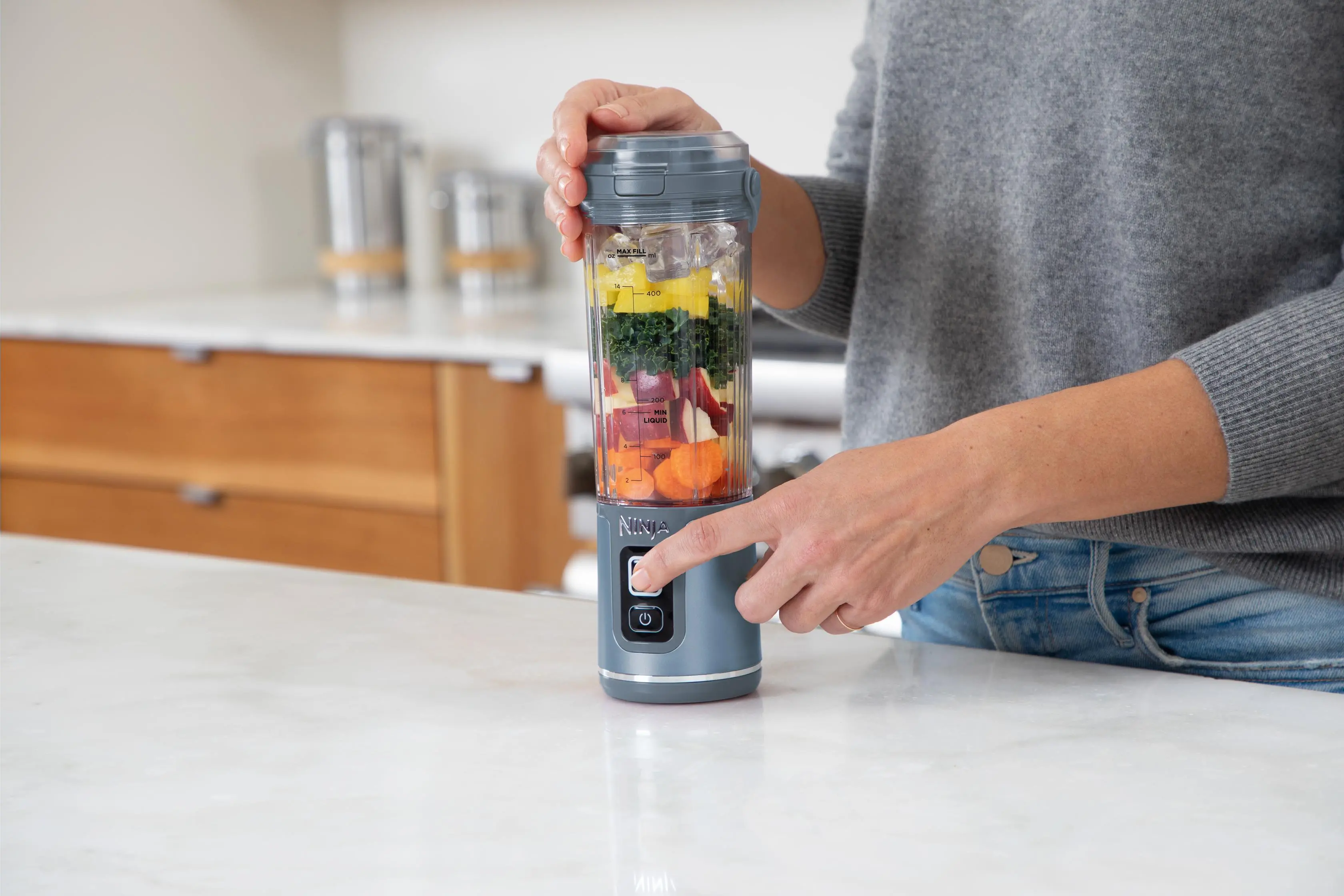 Blender kielichowy Ninja BC151EUNV Bezprzewodowy 0,53l