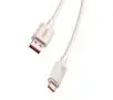 Kabel Baseus USB do USB-C Habitat Series 100W 1m Różowy