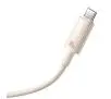 Kabel Baseus USB do USB-C Habitat Series 100W 1m Różowy