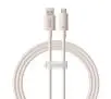 Kabel Baseus USB do USB-C Habitat Series 100W 1m Różowy