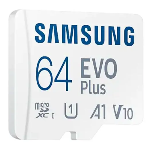 Karta pamięci Samsung Evo Plus microSDXC 64GB 180/20 A1 V10