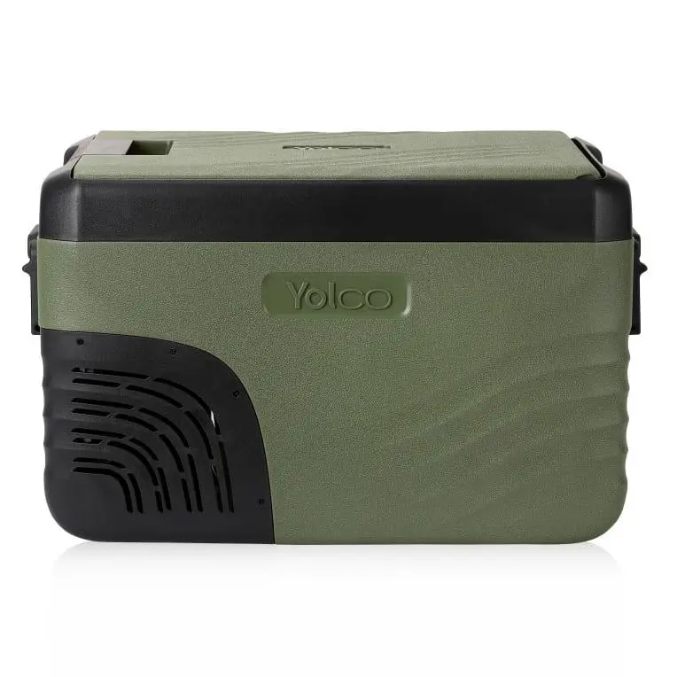 Lodówka Yolco KX30 25l Dwie komory chłodzenia Aplikacja Bluetooth Zielony