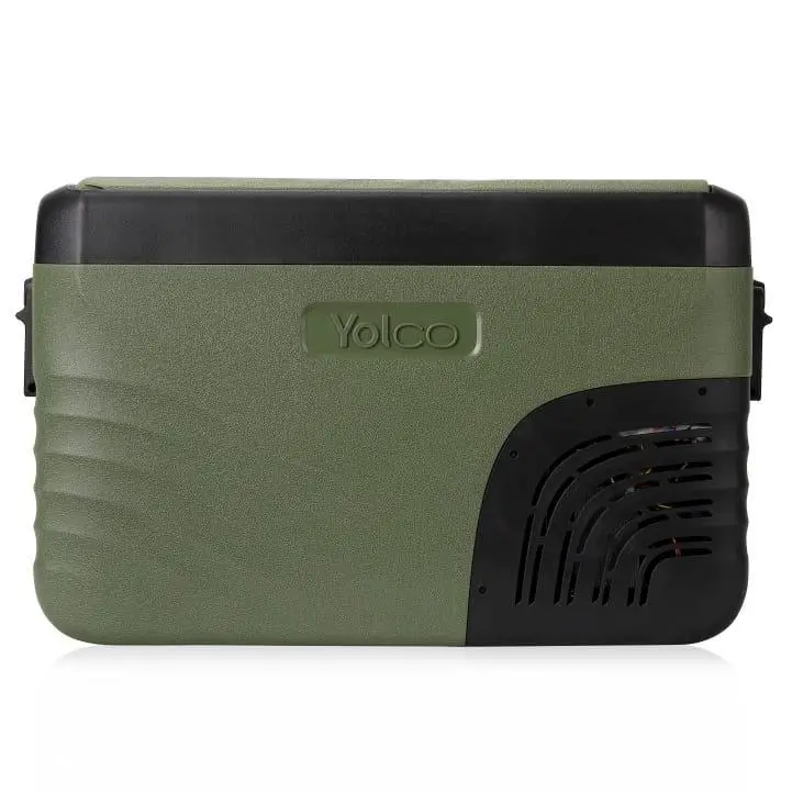 Lodówka Yolco KX30 25l Dwie komory chłodzenia Aplikacja Bluetooth Zielony
