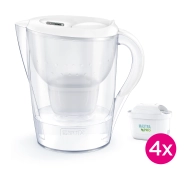 Brita Marella XL 3,5l 4 wkłady Biały