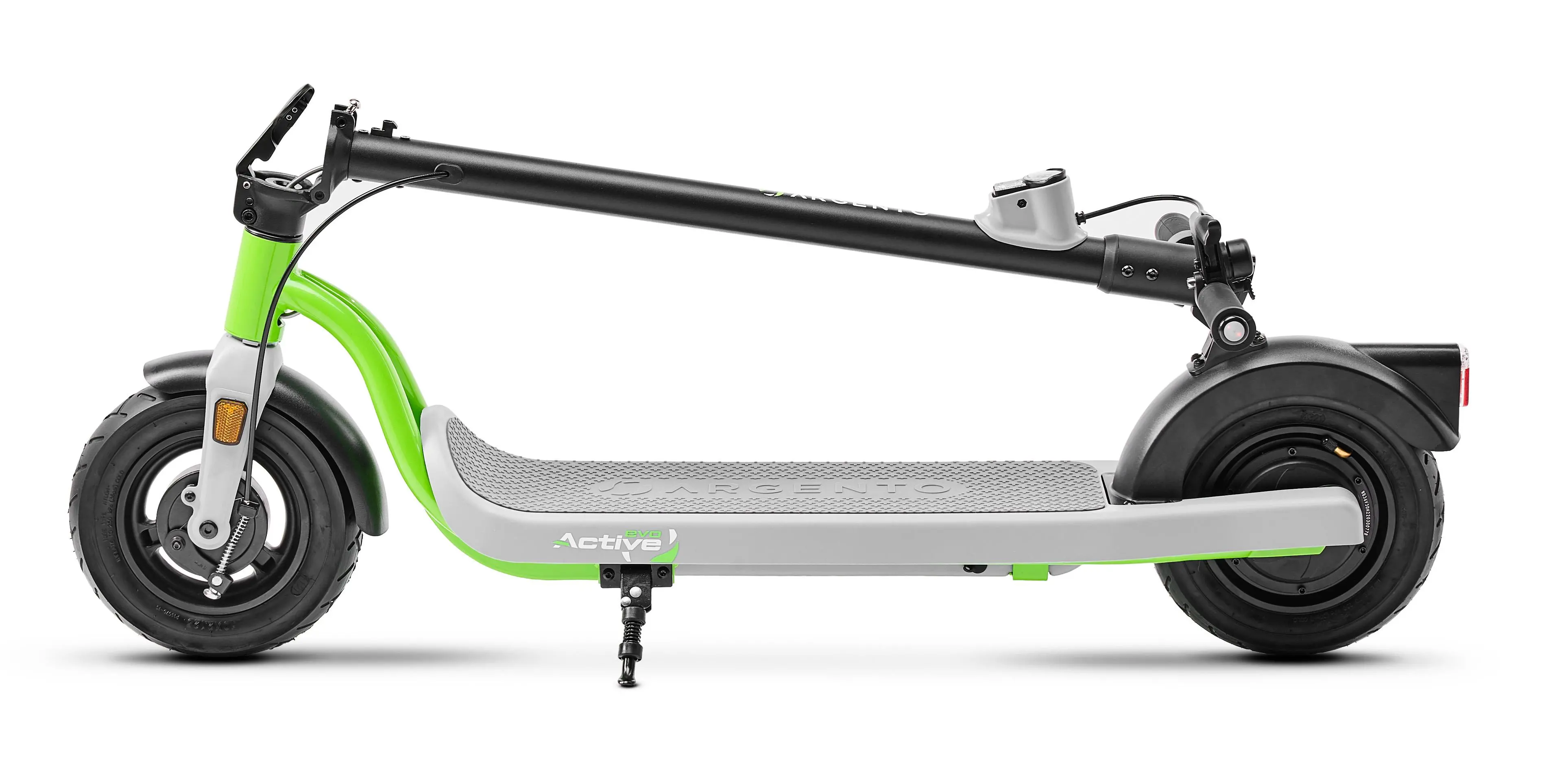 Hulajnoga elektryczna Argento Active Evo 350W 25km 10" Szaro-zielony