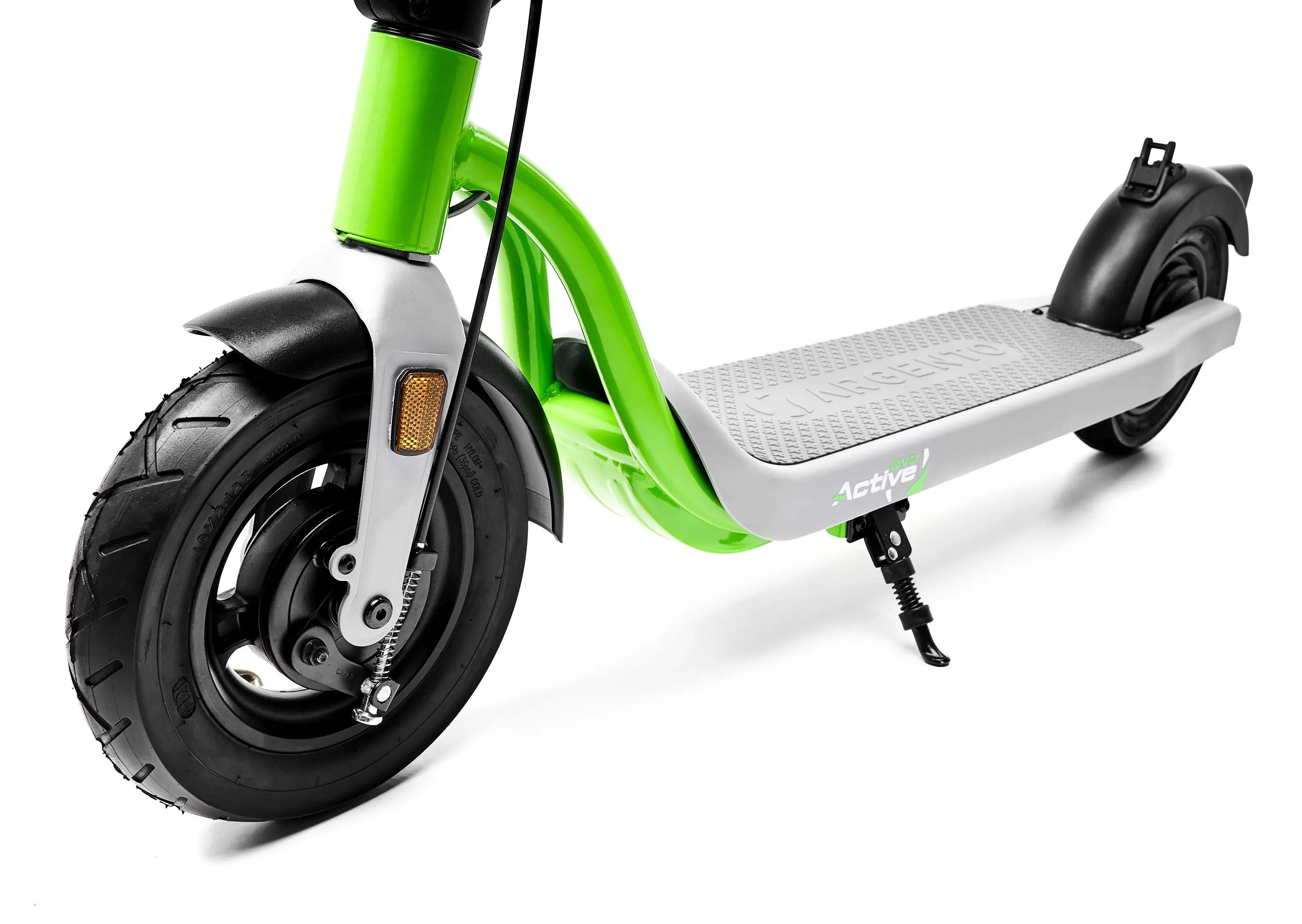 Hulajnoga elektryczna Argento Active Evo 350W 25km 10" Szaro-zielony