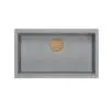Zlewozmywak Quadron LOGAN 110 HQD7644U5_PVDC1_U Granitowy Silver stone/Miedziany