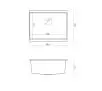 Zlewozmywak Quadron LOGAN 100 HQJ6045U7_BLM_U Granitowy Pure carbon