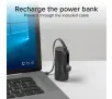 Powerbank SBS TEBB5000PLUGCK 5000mAh 12W Czarny