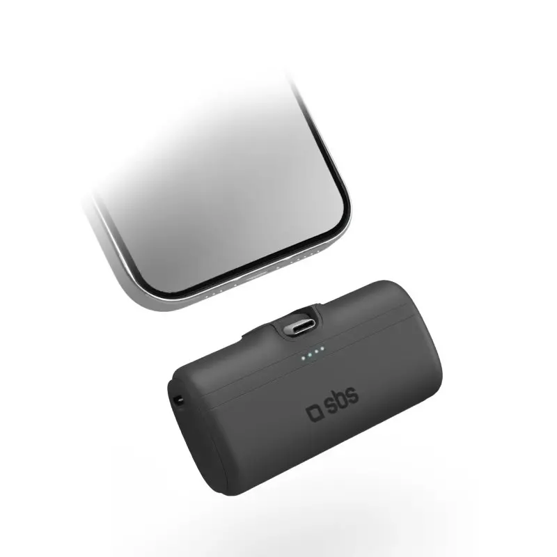 Powerbank SBS TEBB5000PLUGCK 5000mAh 12W Czarny