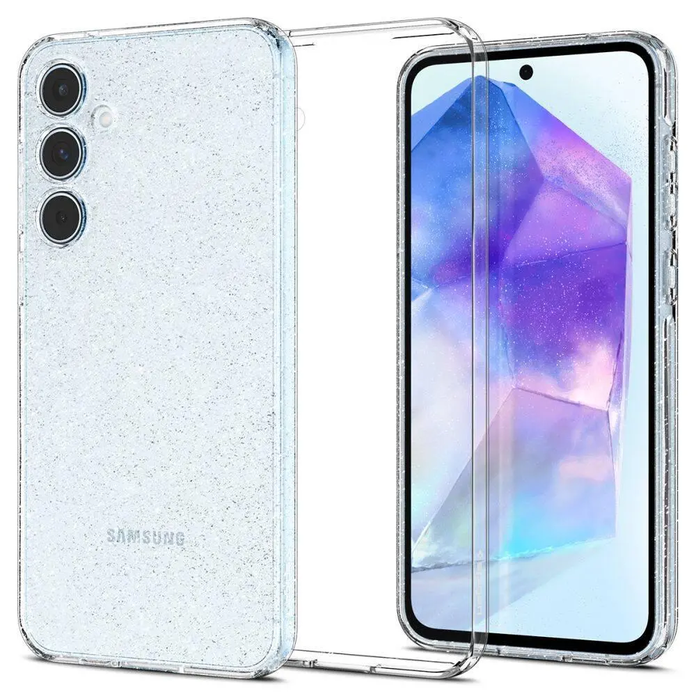 Etui Spigen Liquid Crystal do Samsung Galaxy A55 5G Crystal Quartz