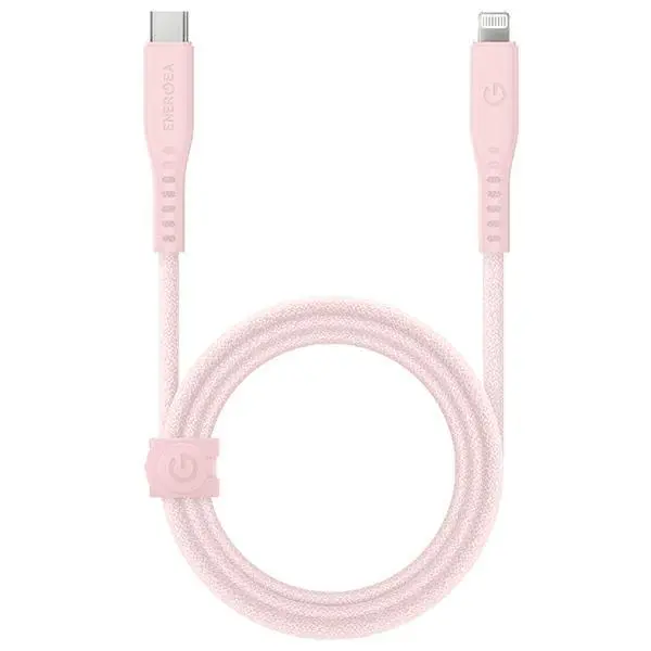 Kabel Energea Flow USB-C - Lightning C94 MFI 1,5m 60W 3A PD Fast Charge Różowy