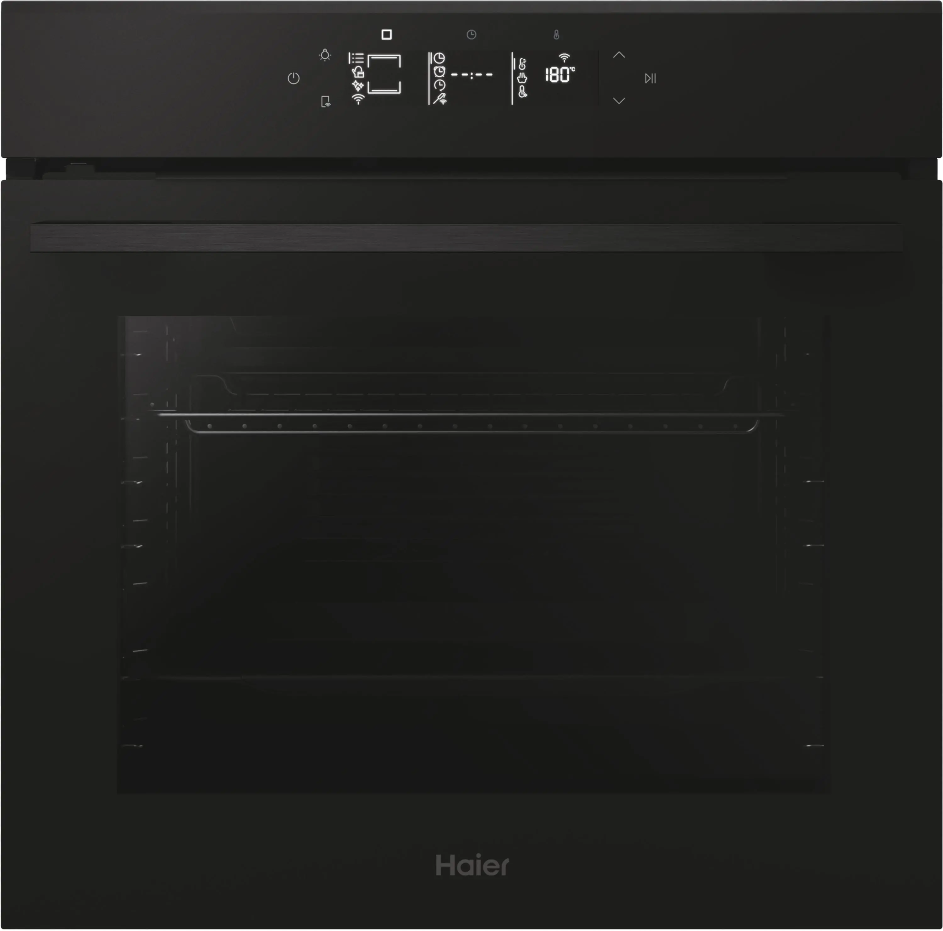 Piekarnik elektryczny Haier ID Seria 4 H6 ID46G3YTB Termoobieg Zdalne sterowanie Czarny