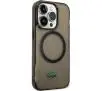 Etui Lacoste LCHMP15XULOK Hardcase Transparent MagSafe do iPhone 15 Pro Max Czarny