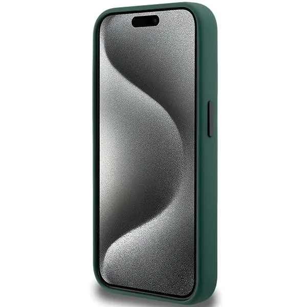 Etui Lacoste LCHCP15XGRAK Hardcase Silicone Graffiti do iPhone 15 Pro Max Czarny
