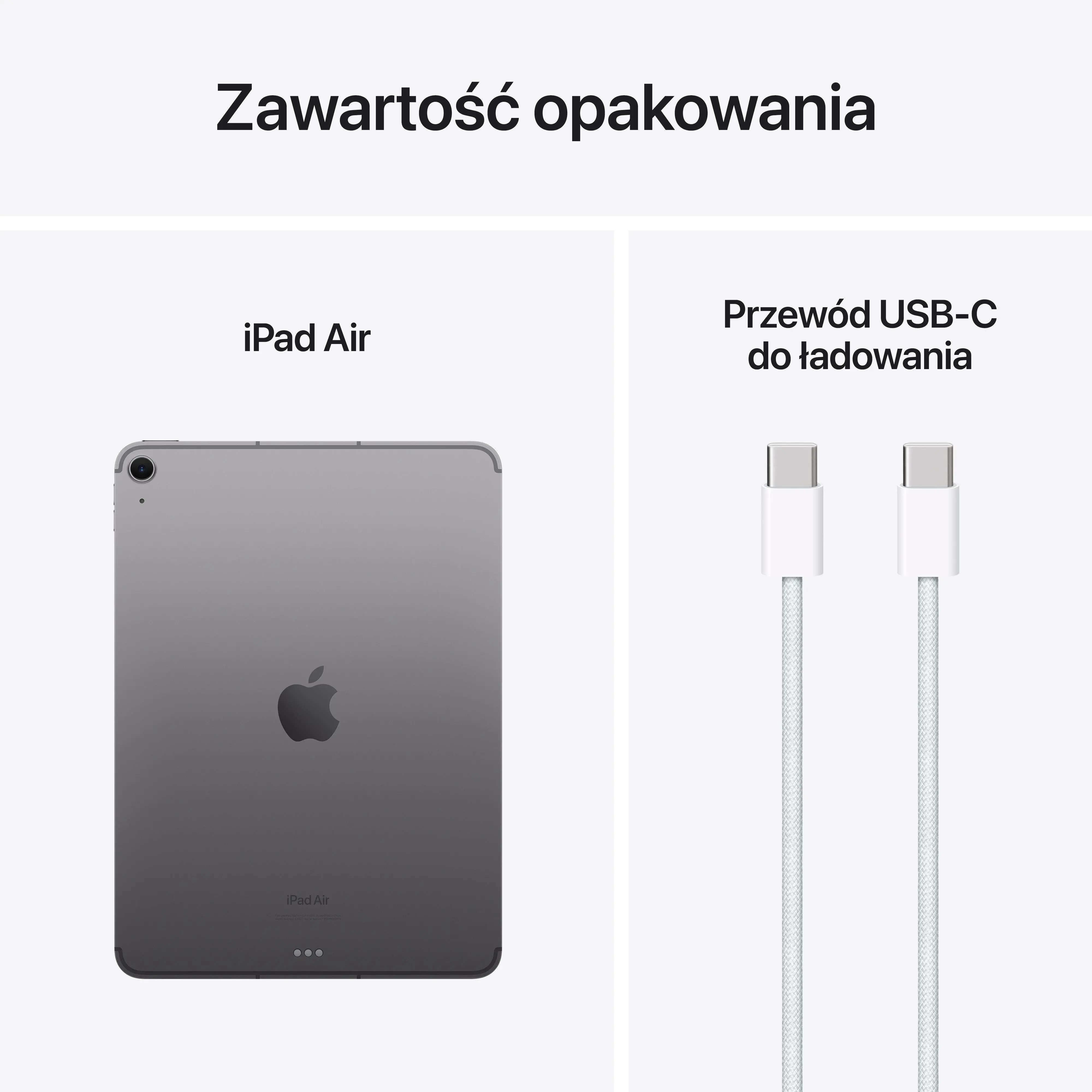 Apple iPad Air 6 gen 2024 11" 8/1TB Wi-Fi Cellular 5G Gwiezdna szarość