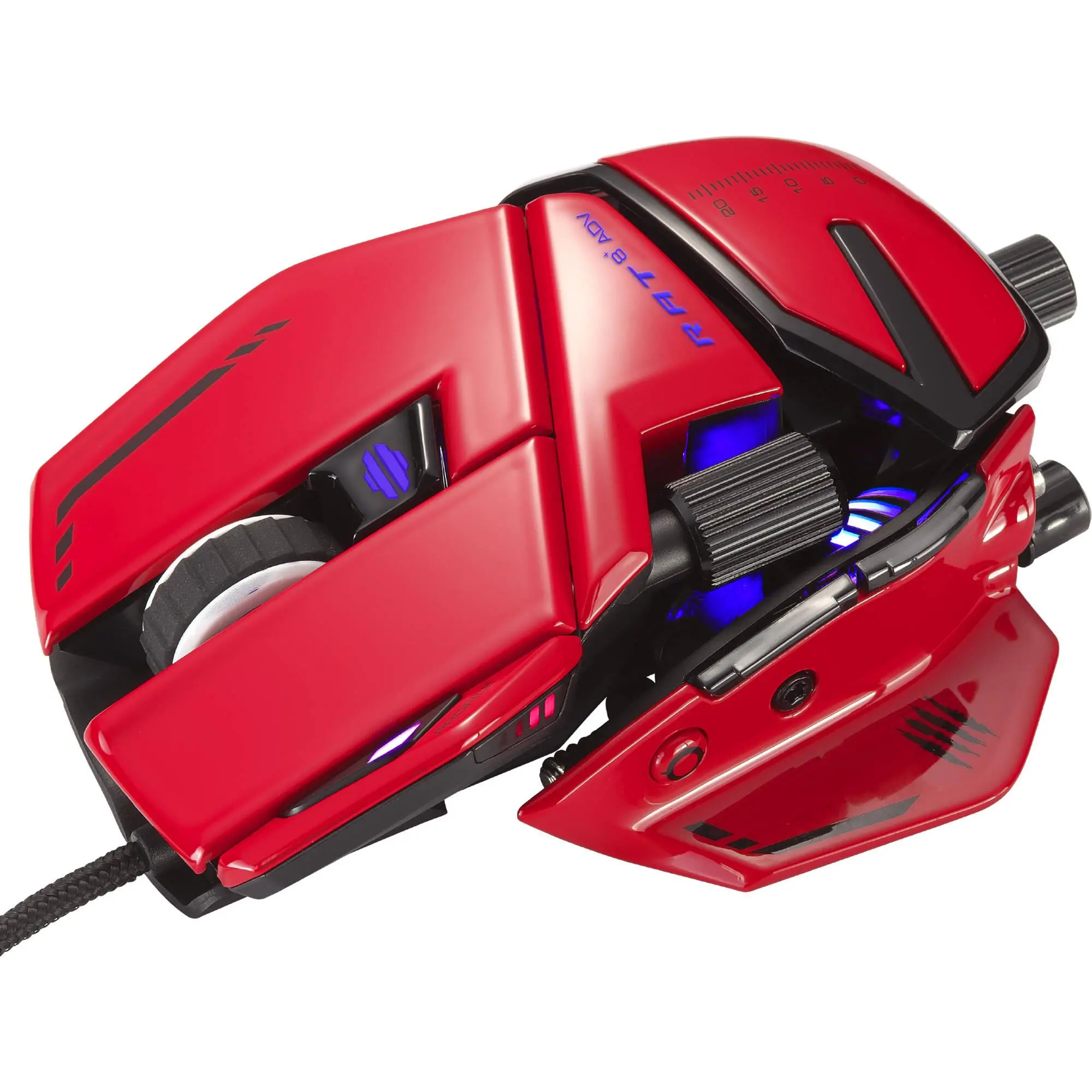 Myszka gamingowa Mad Catz R.A.T. 8+ ADV Czerwony