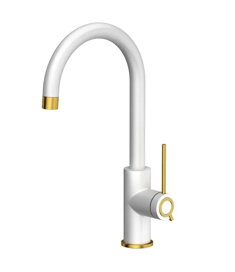 Quadron Jolie Q Line Slim 3623511WHMDG1 Snow white/Złoty Stal szlachetna