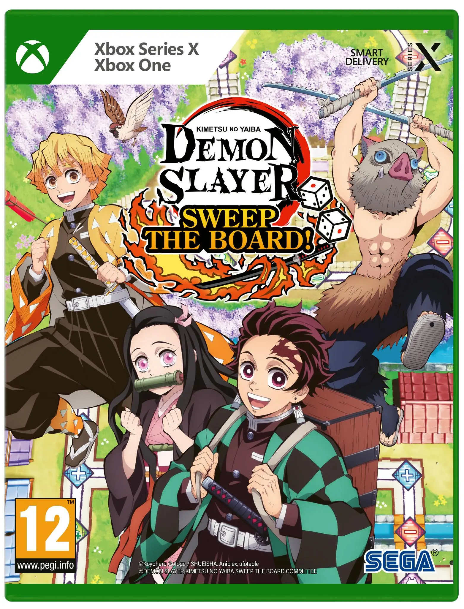 Demon Slayer Kimetsu no Yaiba Sweep the Board! Gra na Xbox Series X / Xbox One