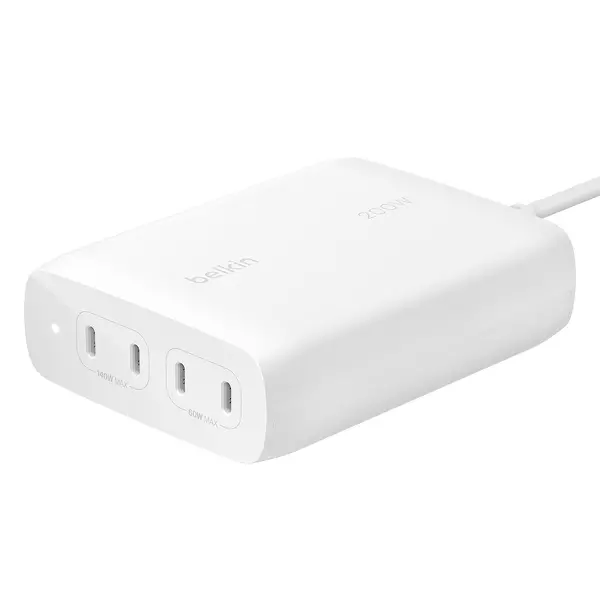 Ładowarka sieciowa Belkin BoostCharge Pro Power Delivery 4 x USB-C GaN 200W