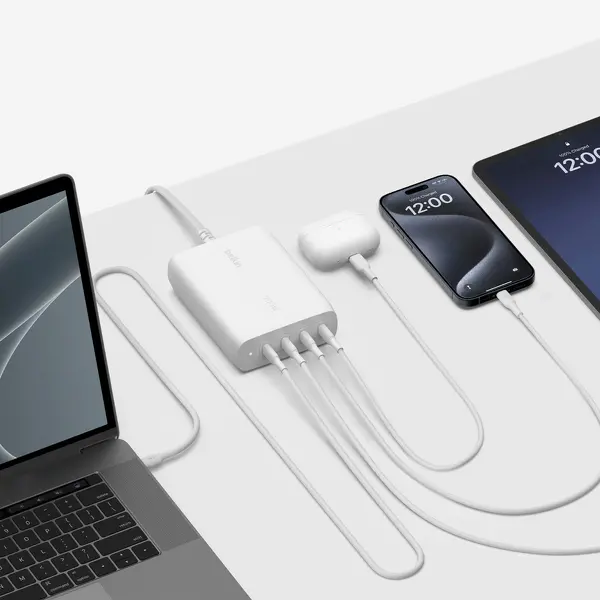 Ładowarka sieciowa Belkin BoostCharge Pro Power Delivery 4 x USB-C GaN 200W