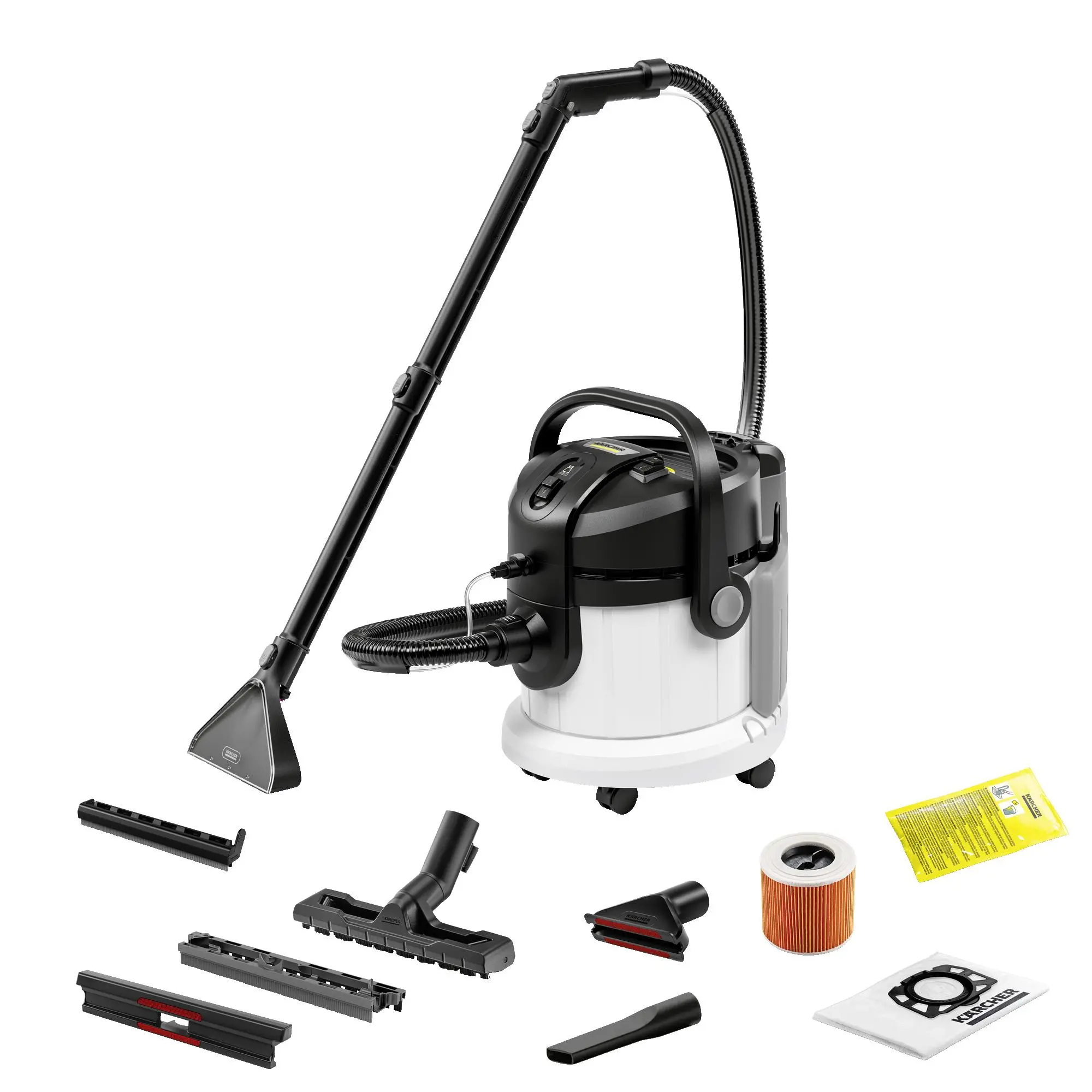 Odkurzacz Karcher SE 4 1.081-150.0 1000W Ssawka do czyszczenia na mokro dywanów i podłóg twardych Ssawka do podłóg twardych