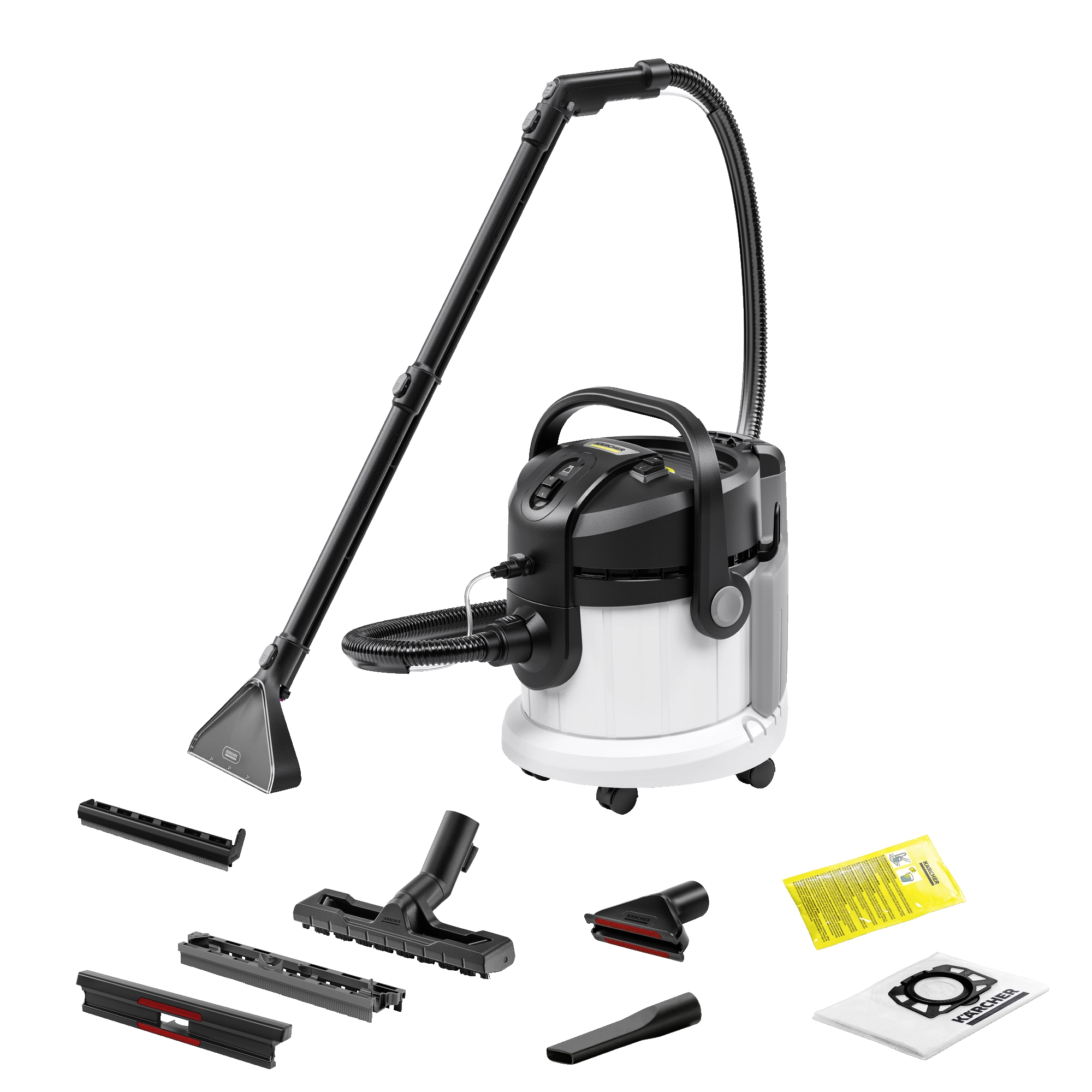 Odkurzacz Karcher SE 4 1.081-150.0 1000W Ssawka do czyszczenia na mokro dywanów i podłóg twardych Ssawka do podłóg twardych
