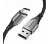 Kabel Vention USB 2.0 A do USB-C CODHH 3A 2m Szary