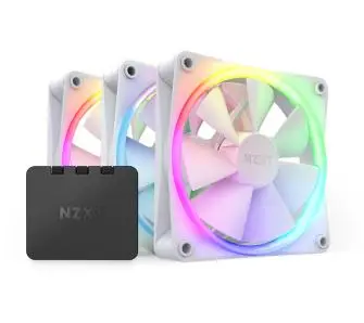 Zestaw wentylatorów NZXT F120 RGB 120mm 3szt. Biały