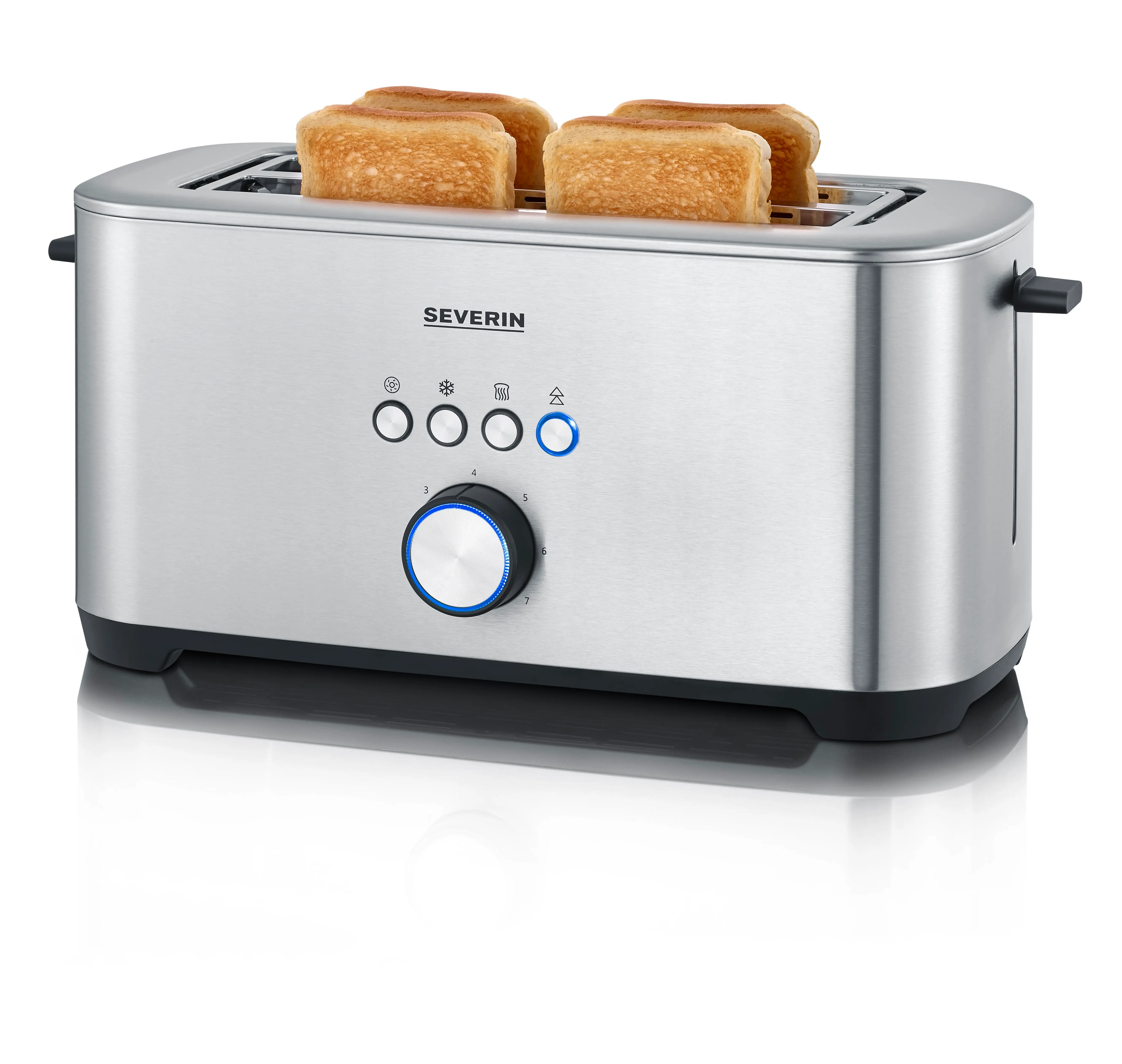 Severin AT 2621 Ruszt do bułek Rozmrażanie 1400W