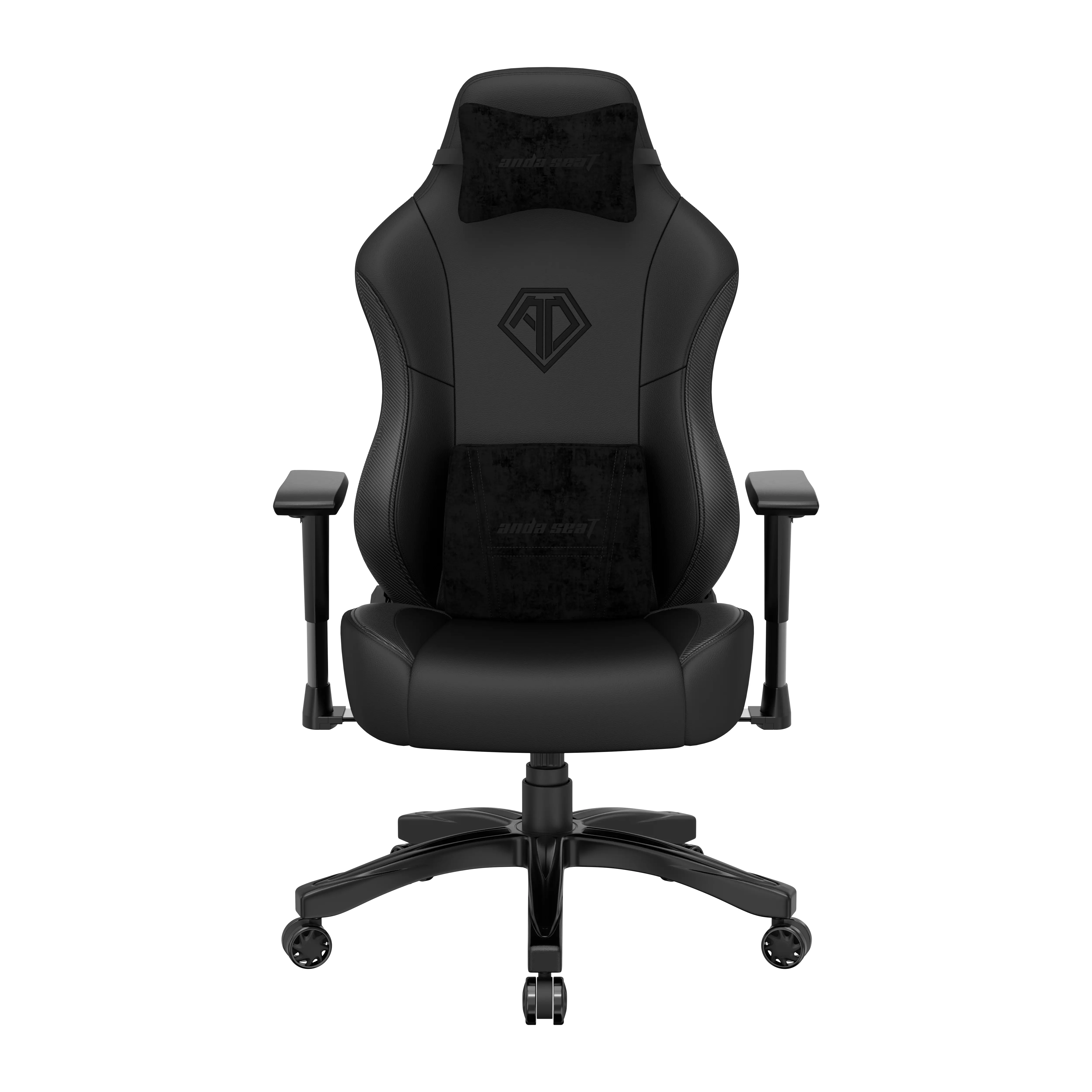 Fotel Anda Seat Phantom 3 L Gamingowy do 120kg Skóra ECO Czarny