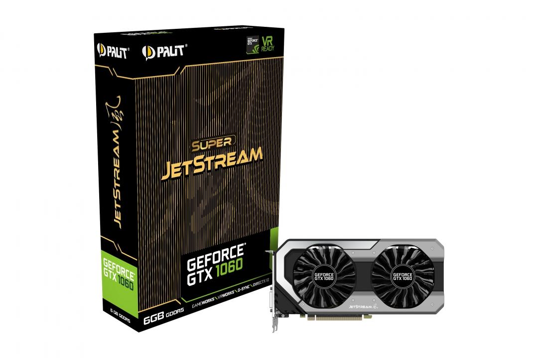 Palit GeForce GTX 1060 Super JetStream 6GB DDR5 192bit