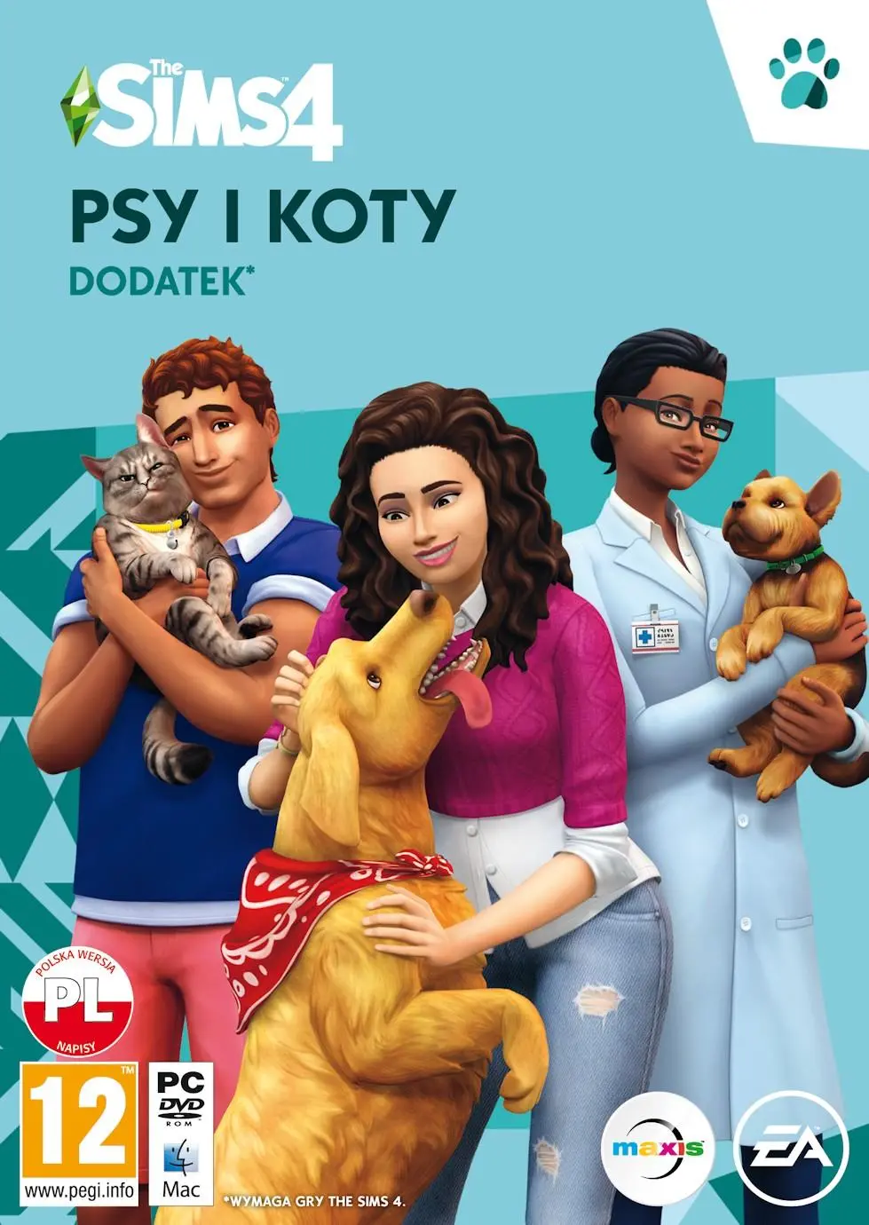 The Sims 4: Psy i Koty Dodatek do gry na PC