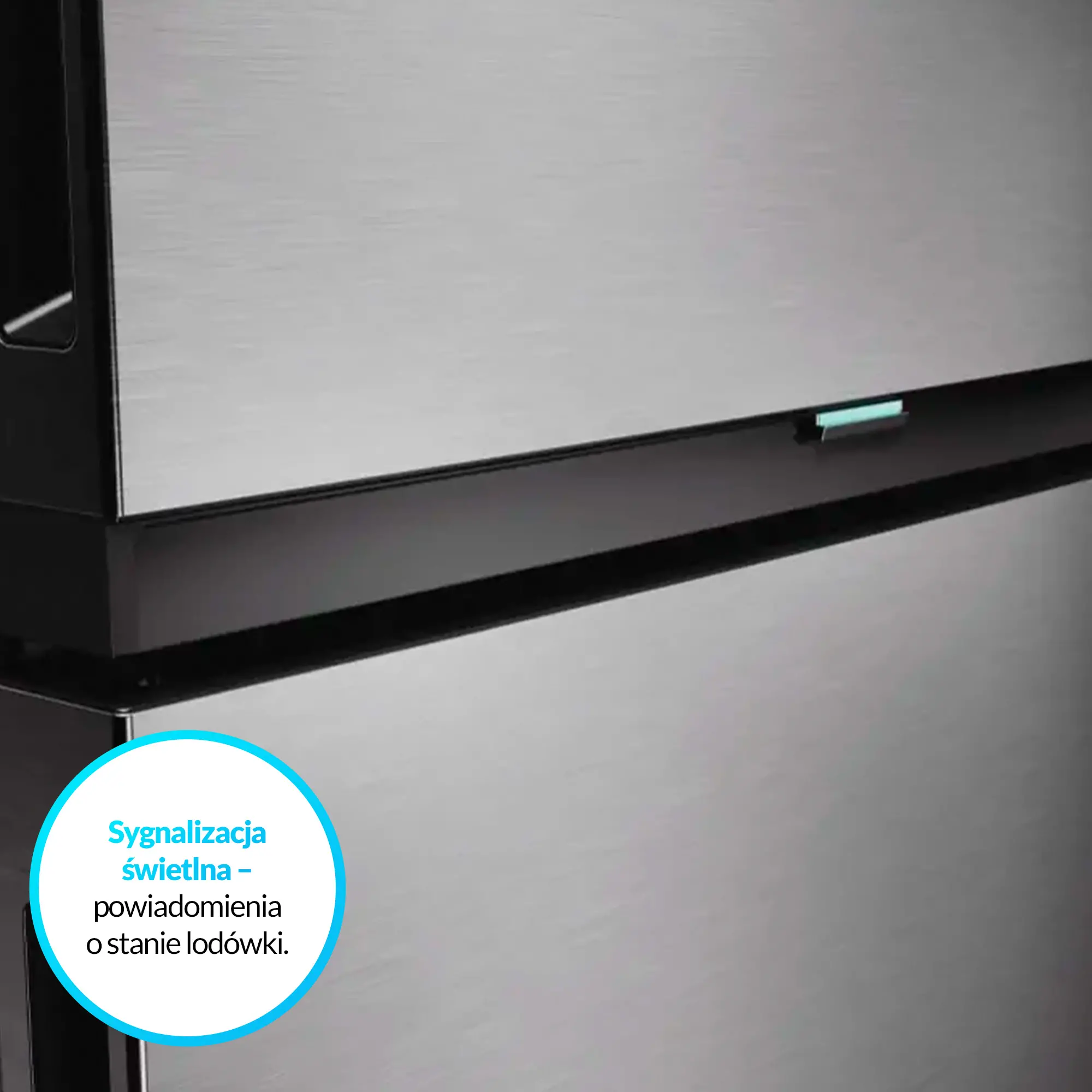 Lodówka Candy Fresco 500 CNCQ4T618DX Pełny No Frost 185cm Komora świeżości Zdalne sterowanie Inox