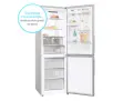 Lodówka Candy Fresco 500 CNCQ4T618DX Pełny No Frost 185cm Komora świeżości Zdalne sterowanie Inox
